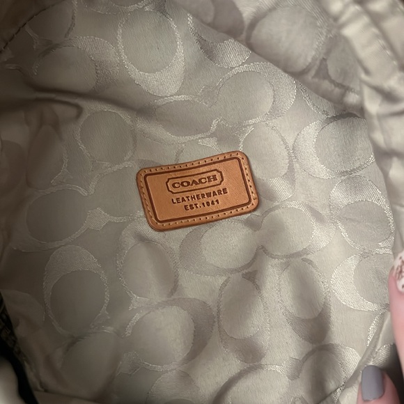 Coach Brown Suede Bucket Hat Size Small - Picture 8 of 8